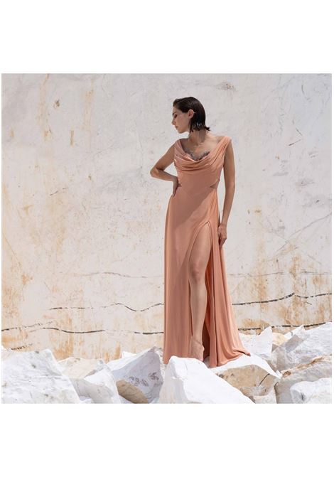 Abito lungo con dettaglio reggiseno prezioso Mischalis MISCHALIS | Abiti | K6 83462